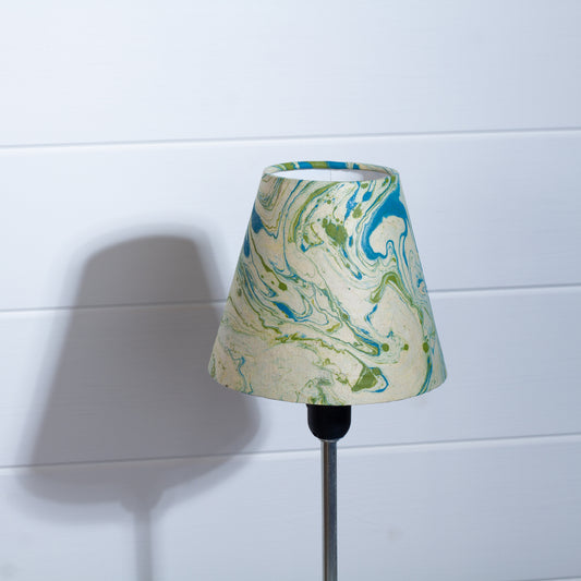 Clip on Lamp Shade - Short - B133 ~ Atlas Marble