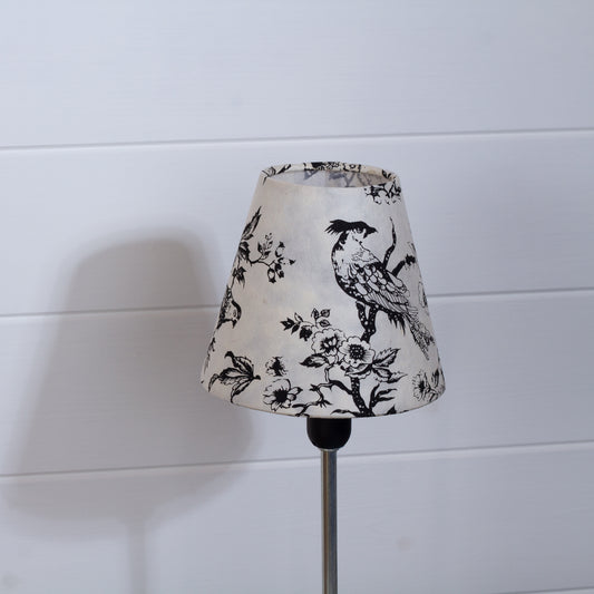 Clip on Lamp Shade - Short - P41 ~ Birds Screen Print