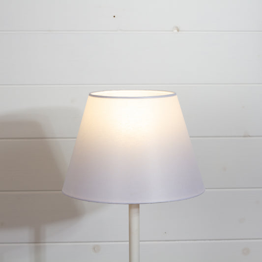 Conical Lamp Shade P47 ~ White Non Woven Fabric, 15cm(top) x 25cm(bottom) x 17cm(height)