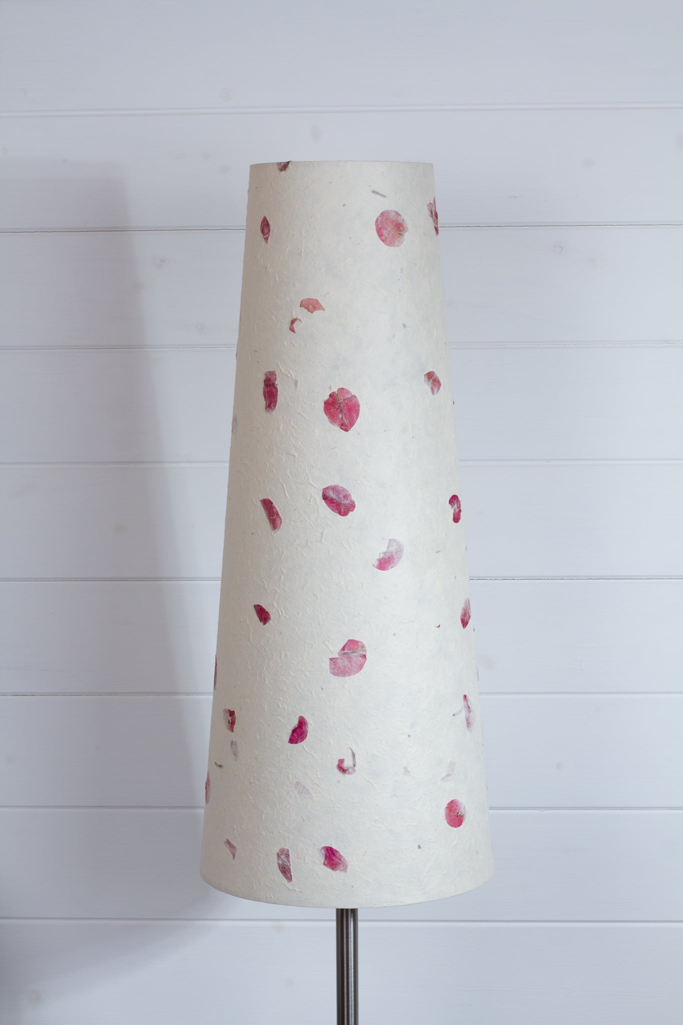 Conical Lamp Shade - P33 - Rose Petals, 15cm(top) x 25cm(bottom) x 60cm(height)
