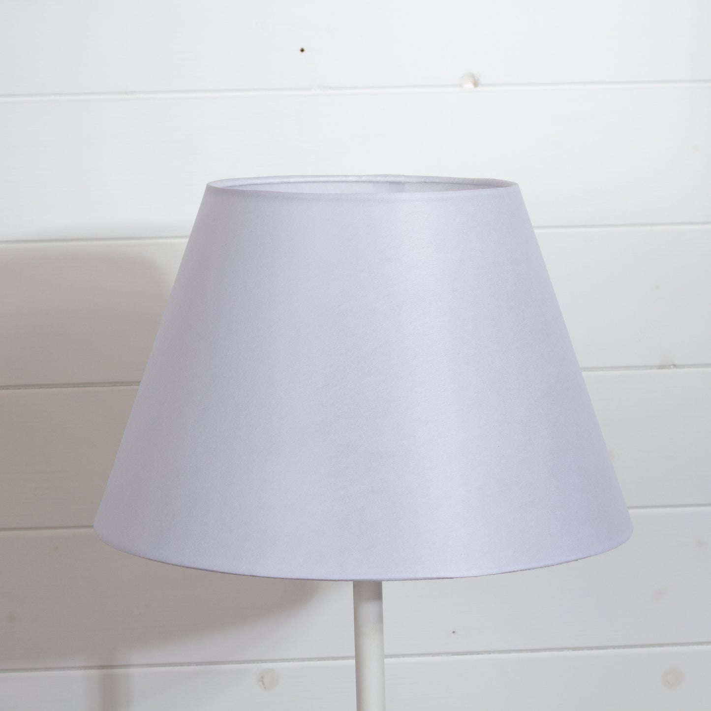 Conical Lamp Shade P47 ~ White Non Woven Fabric, 20cm(top) x 35cm(bottom) x 22cm(height)