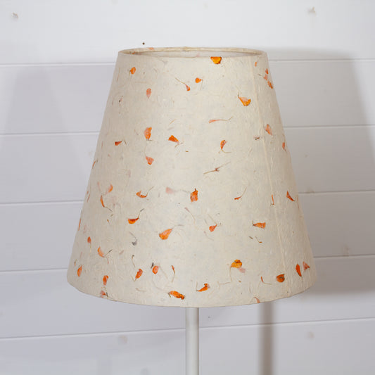 Conical Lamp Shade P32 - Marigold Petals, 20cm(top) x 35cm(bottom) x 31cm(height)