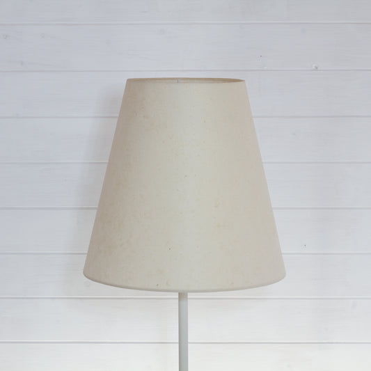 Conical Lamp Shade P54 - Natural Lokta, 23cm(top) x 40cm(bottom) x 38.5cm(height)