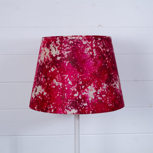Conical Lamp Shade B115 ~ Batik Salt Lake, 25cm(top) x 35cm(bottom) x 25cm(height)