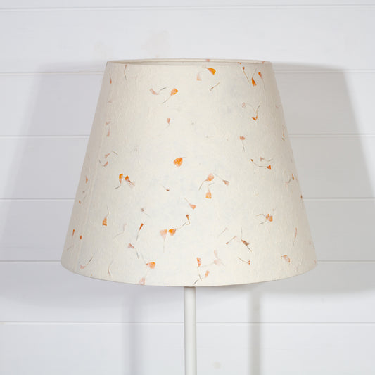 Conical Lamp Shade P32 - Marigold Petals, 25cm(top) x 40cm(bottom) x 31cm(height)