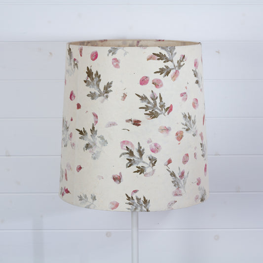 Conical Lampshade 35cm(top) x 40cm(bottom) x 40cm(height) in B142 ~ Leaves and Flowers