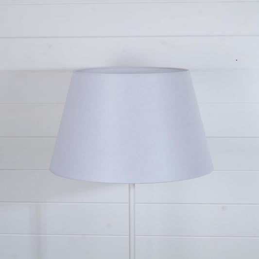 Conical Lamp Shade P47 ~ White Non Woven Fabric, 35cm(top) x 50cm(bottom) x 30cm(height)