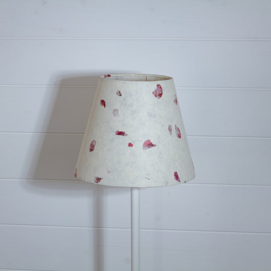 Conical Lamp Shade P33 ~ Rose Petals, 15cm(top) x 25cm(bottom) x 20cm(height)