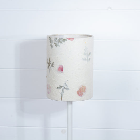Drum Lamp Shade - B142 ~ Leaves and Flowers, 15cm(diameter)