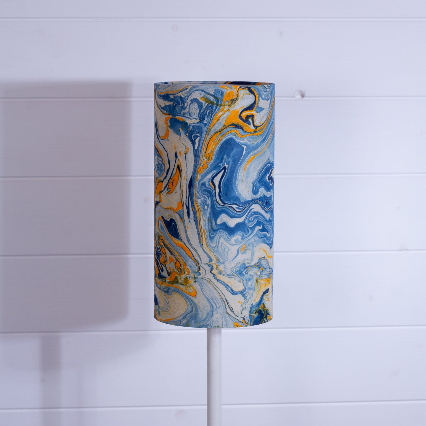 Drum Lamp Shade - B139 ~ Coastline Marble, 15cm(diameter)