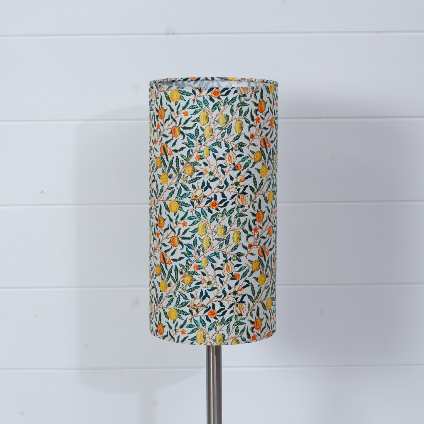 Drum Lamp Shade - F110 ~ William Morris Fruits, 15cm(diameter)