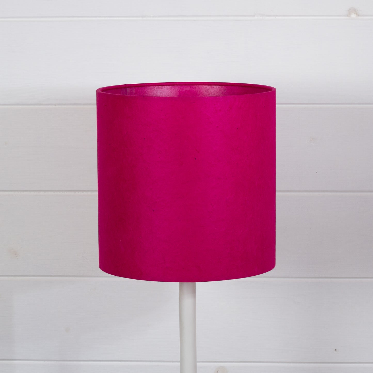 Drum Lamp Shade - P57 - Hot Pink Lokta, 20cm(d) x 20cm(h)