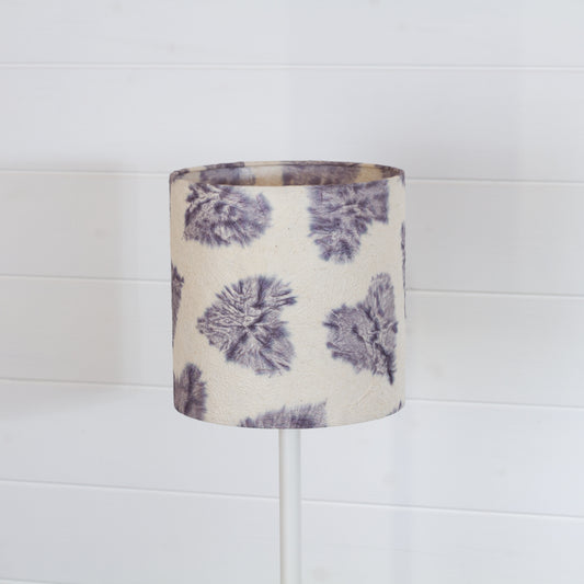 Drum Lamp Shade - B130 ~ Soft Hearts Lavender, 20cm(d) x 20cm(h)