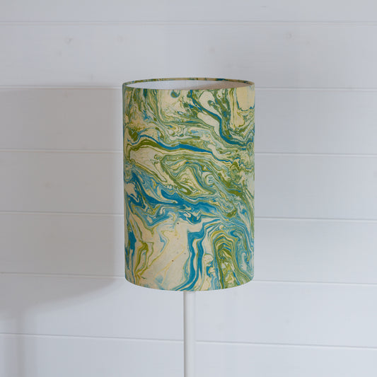 Drum Lamp Shade - B133 ~ Atlas Marble, 20cm(d) x 30cm(h)