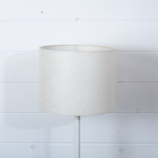Drum Lamp Shade - P54 - P54 - Natural Lokta, 25cm x 20cm