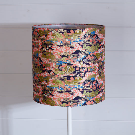 Drum Lamp Shade - W06 ~ Kyoto, 30cm(d) x 30cm(h)