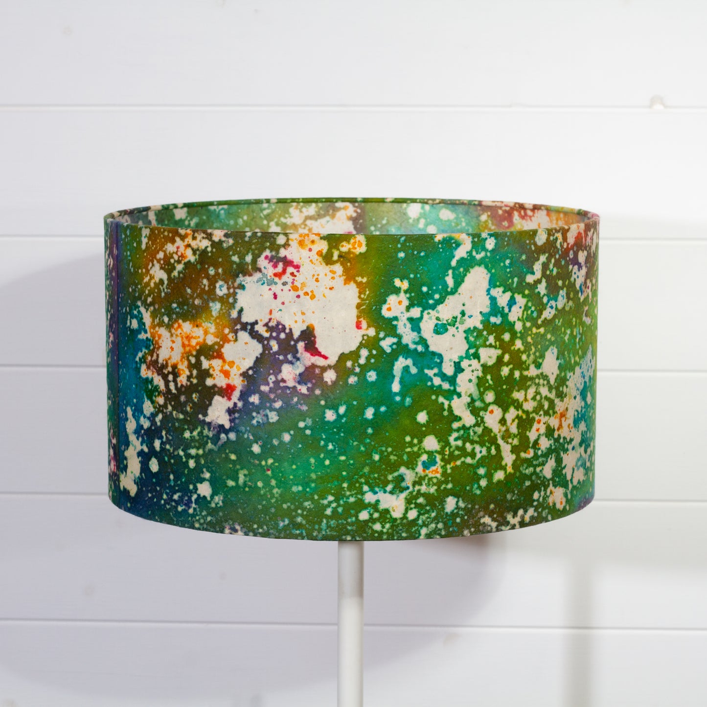 Drum Lamp Shade - B141 ~ Pastel Galaxy, 35cm(d) x 20cm(h)