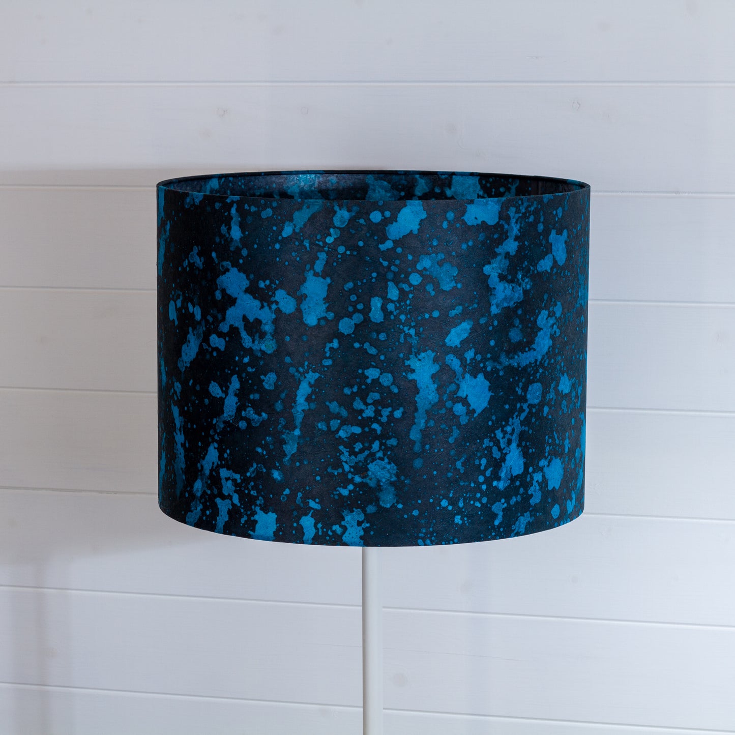 Drum Lamp Shade - B134 ~ Sea Sparkle, 40cm(d) x 30cm(h)