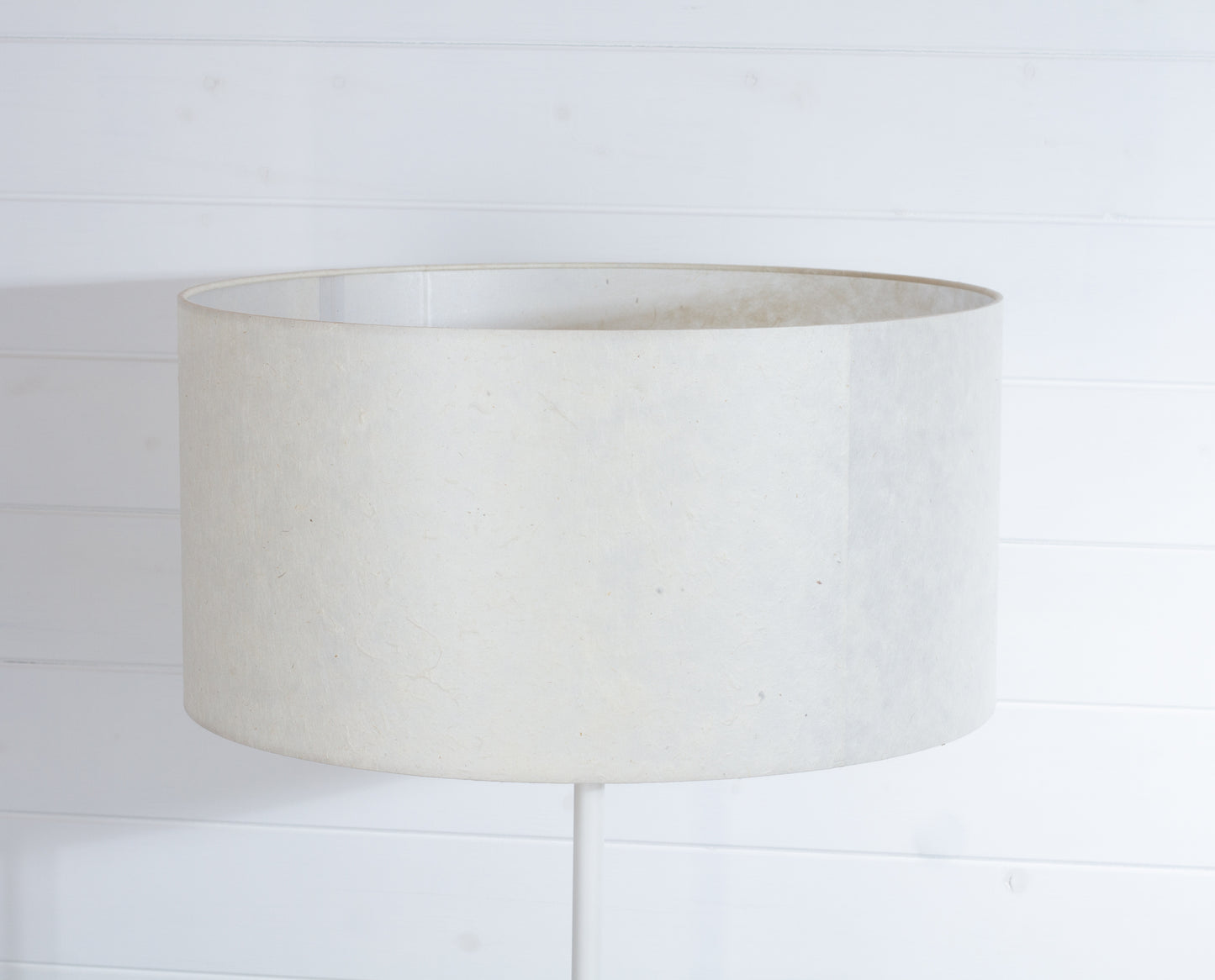 Drum Lamp Shade - P54 - Natural Lokta, 50cm(d) x 25cm(h)