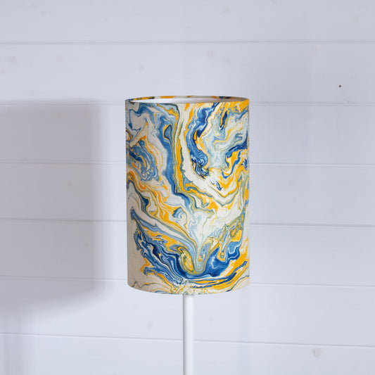 Drum Lamp Shade - B139 ~ Coastline Marble, 20cm(diameter)