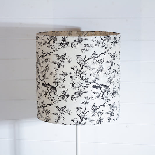 Drum Lamp Shade - P41 - Oriental Birds, 40cm(d) x 40cm(h)
