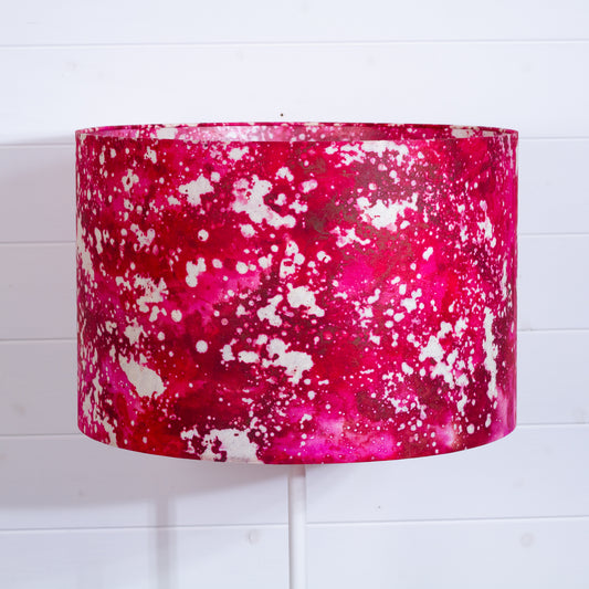 Drum Lamp Shade - B115 ~ Batik Salt Lake, 45cm(d) x 30cm(h)