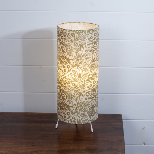 Free Standing Table Lamp Small - B135 ~ Gold Birds