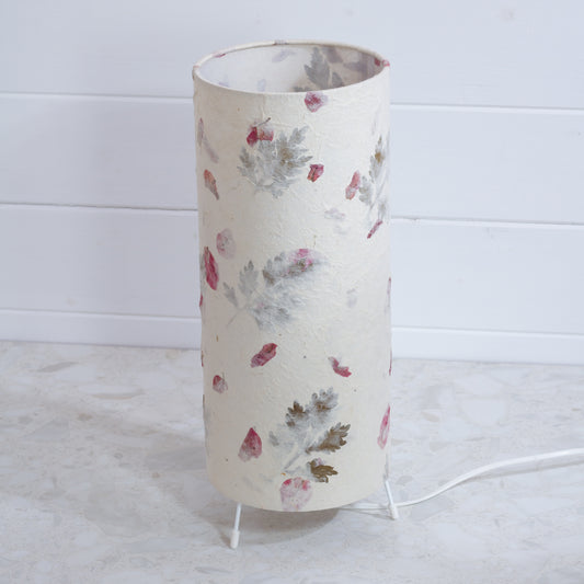 Free Standing Table Lamp Small - B142 ~ Leaves and Flowers