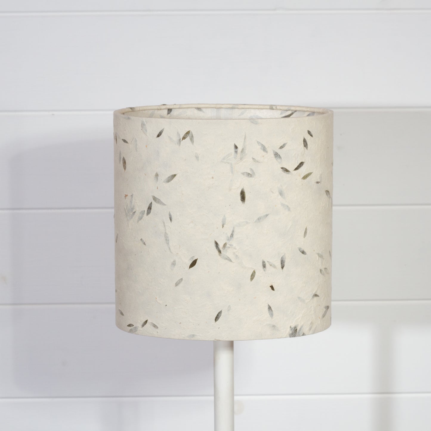 Oval Lamp Shade - P95 - Little Leaves, 20cm(w) x 20cm(h) x 13cm(d)