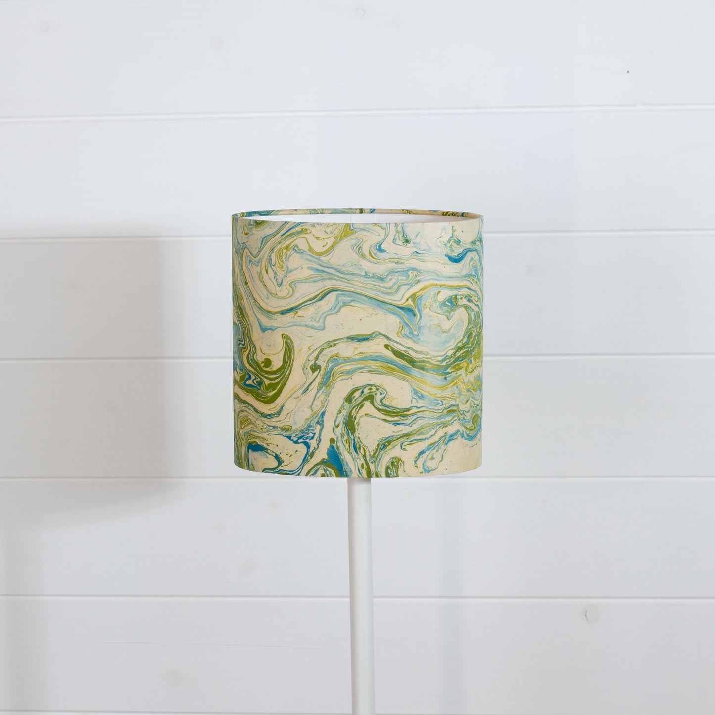 Oval Lamp Shade - B133 ~ Atlas Marble, 20cm(w) x 20cm(h) x 13cm(d)