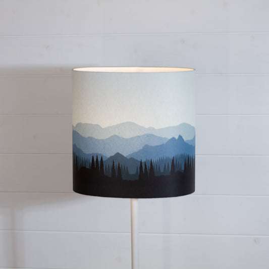 Landscape #4 Print Oval Lamp Shade 30cm(w) x 30cm(h) x 22cm(d) - 7 Colour Options