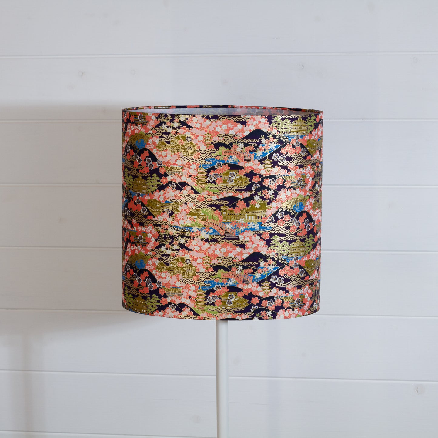 Oval Lamp Shade - W06 ~ Kyoto, 30cm(w) x 30cm(h) x 22cm(d)
