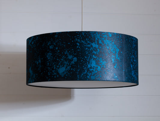 Drum Lamp Shade - B134 ~ Sea Sparkle, 50cm(d) x 20cm(h)