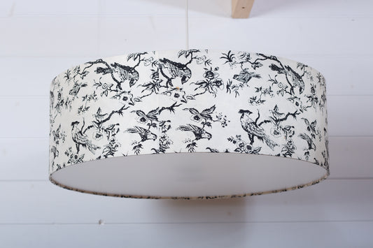Drum Lamp Shade - P41 - Oriental Birds, 60cm(d) x 20cm(h)