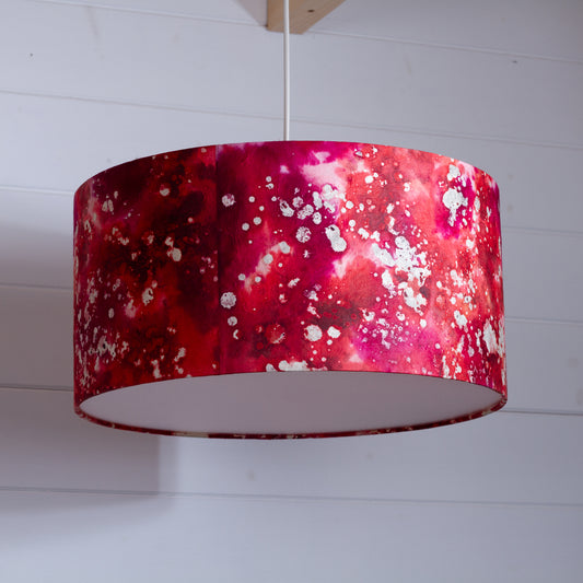 Drum Lamp Shade - B115 ~ Batik Salt Lake, 40cm(d) x 20cm(h)