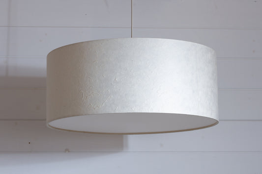 Drum Lamp Shade - P54 - Natural Lokta, 50cm(d) x 20cm(h)