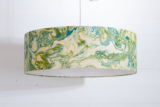 Drum Lamp Shade - B133 ~ Atlas Marble, 60cm(d) x 20cm(h)