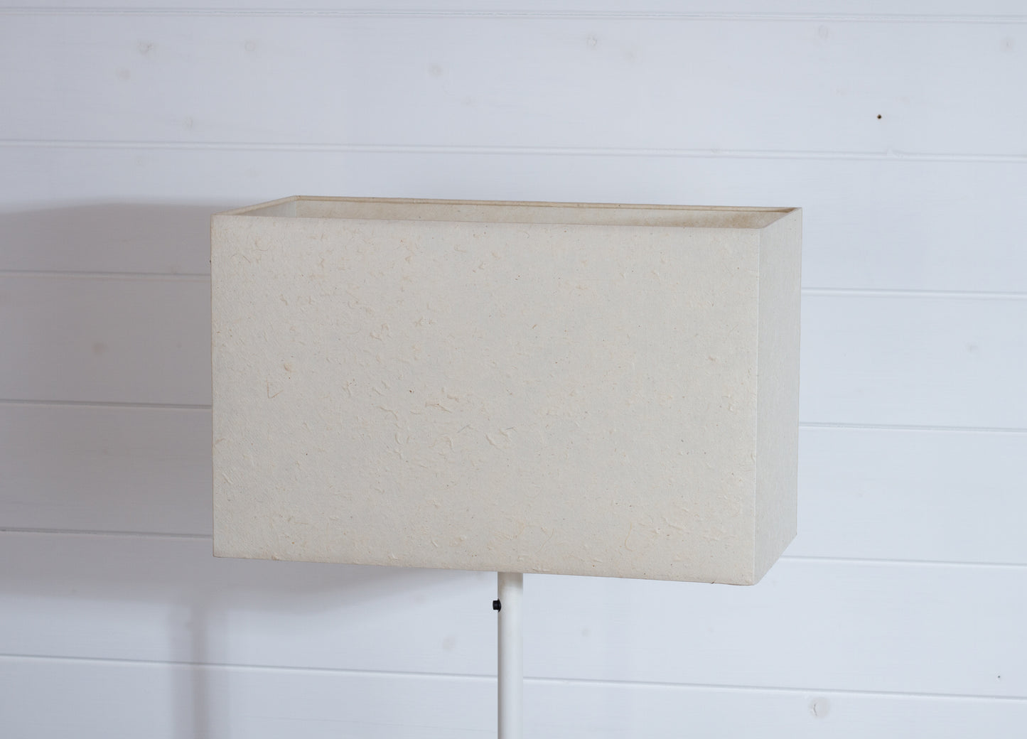 Rectangle Lamp Shade - P54 - Natural Lokta, 30cm(w) x 20cm(h) x 15cm(d)