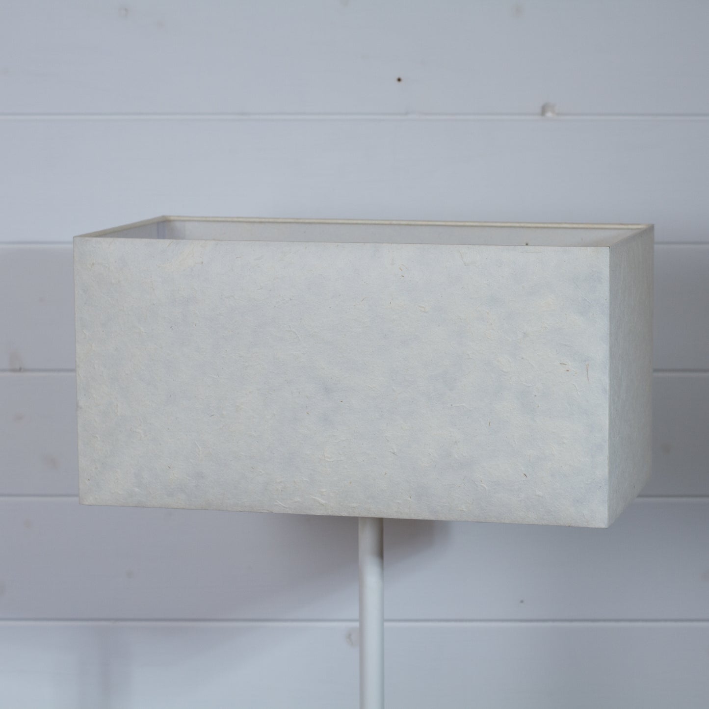 Rectangle Lamp Shade - P54 - Natural Lokta, 40cm(w) x 20cm(h) x 20cm(d)