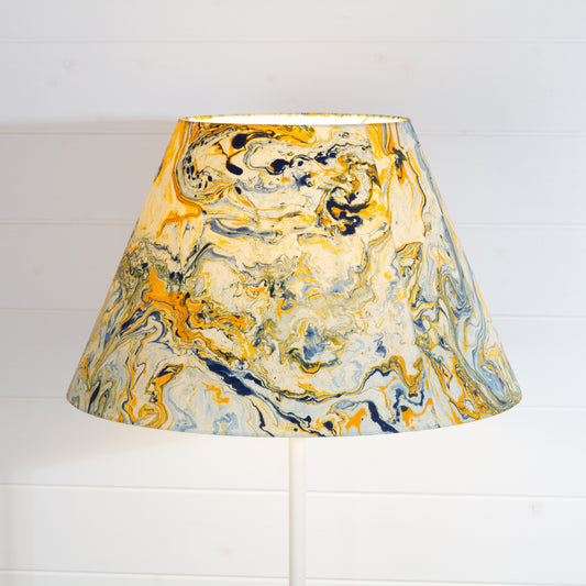 Conical Lamp Shade B139 ~ Coastline Marble, 25cm(top) x 50cm(bottom) x 30cm(height)