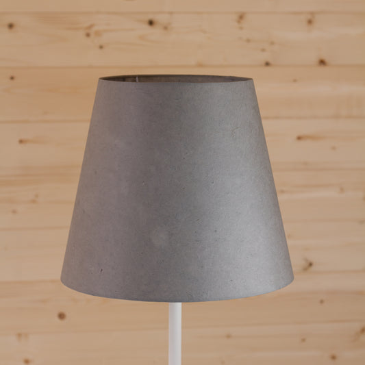Conical Lamp Shade P53 - Pewter Grey, 23cm(top) x 35cm(bottom) x 31cm(height)