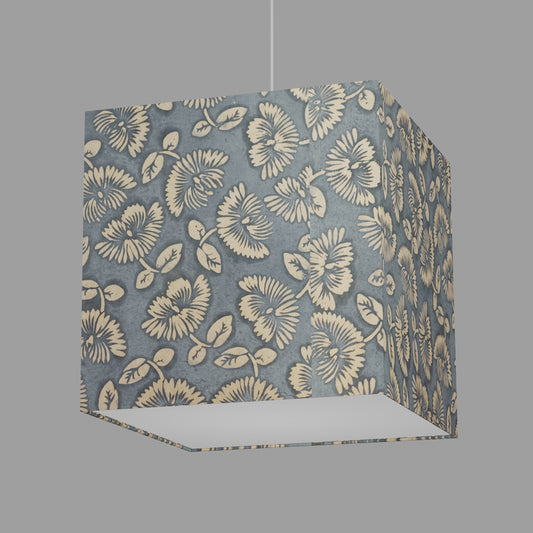Square Lampshades ~ B119 ~ Batik Peony Grey