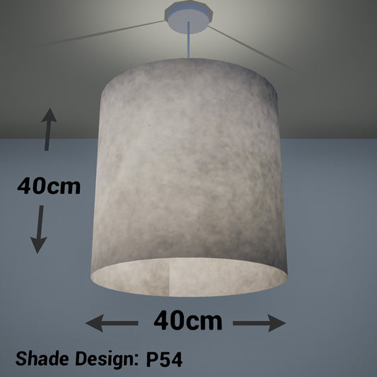 Drum Lamp Shade - P54 - Natural Lokta, 40cm(d) x 40cm(h)
