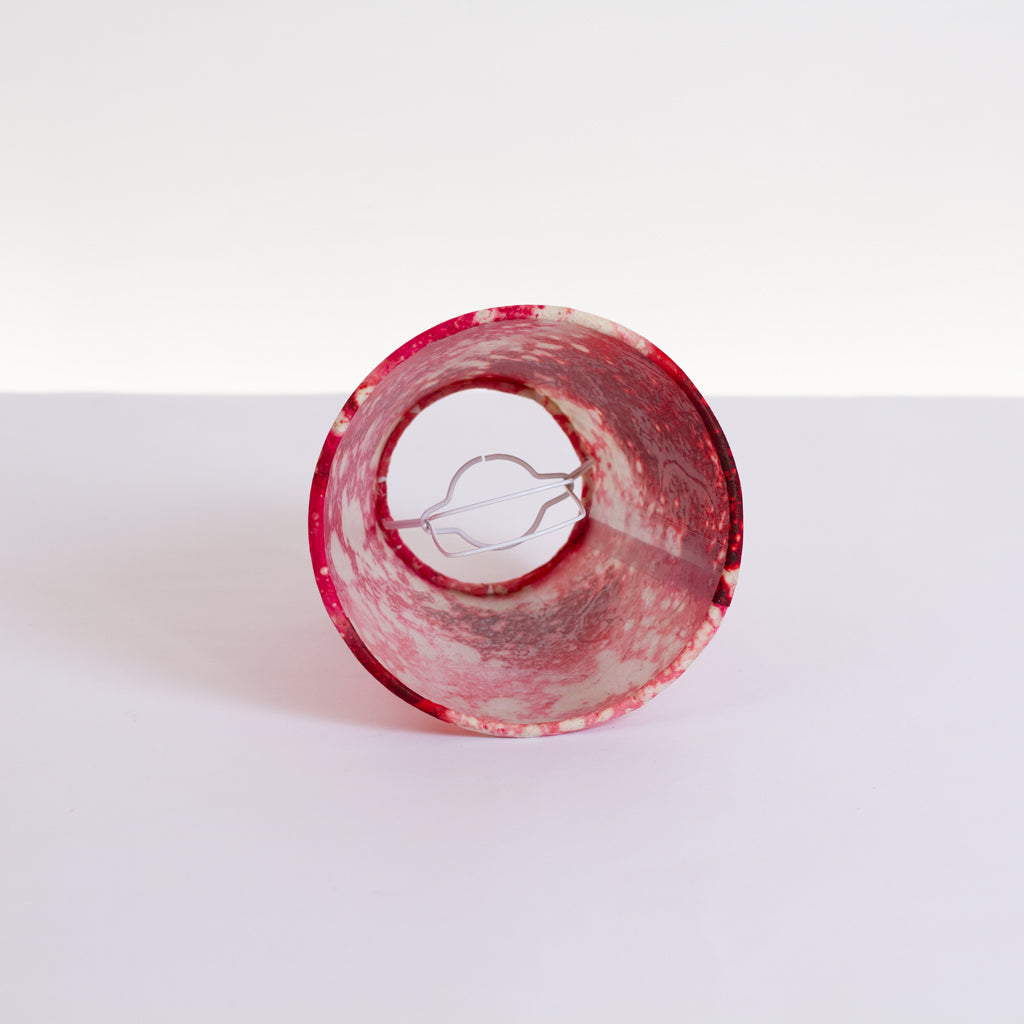 Clip on Lamp Shade - Short - B115 ~ Batik Salt Lake