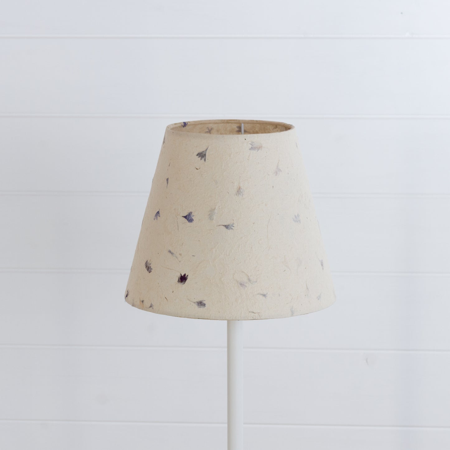 Conical Lamp Shade P34 - Cornflower Petals, 15cm(top) x 25cm(bottom) x 20cm(height)