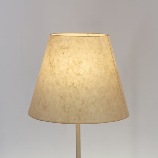 Conical Lamp Shade P54 - Natural Lokta, 23cm(top) x 40cm(bottom) x 31cm(height)