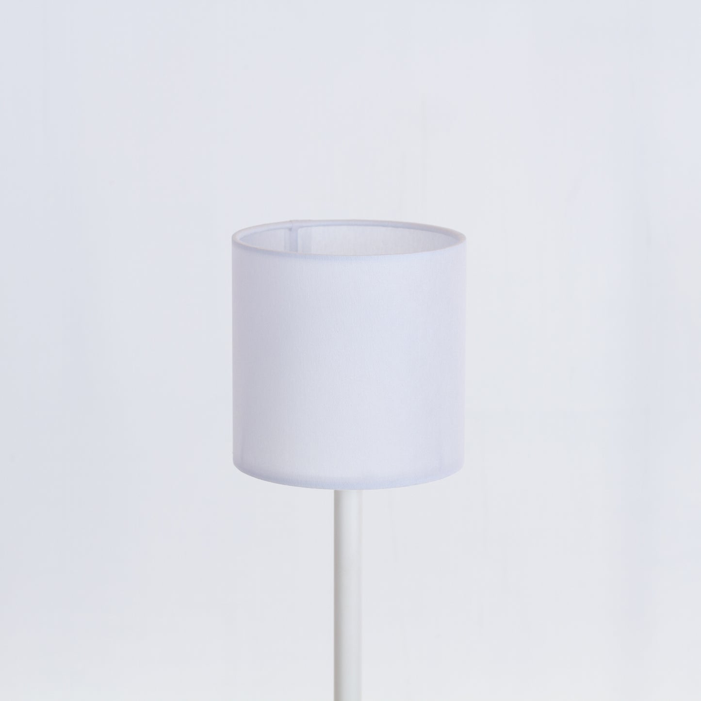 Drum Lamp Shade - P47 ~ White Non Woven Fabric, 15cm(diameter)