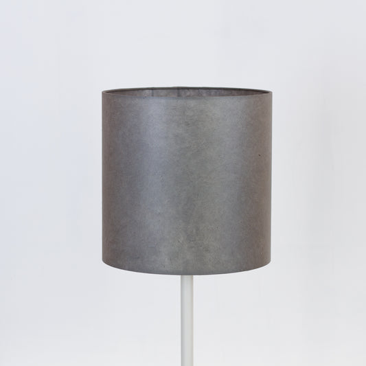 Drum Lamp Shade - P53 - Pewter Grey, 25cm x 25cm