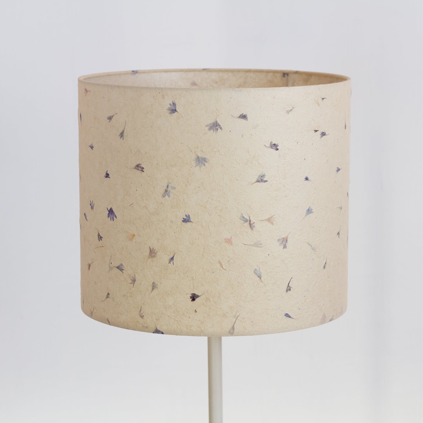 Drum Lamp Shade - P34 - Cornflower Petals, 35cm(d) x 30cm(h)