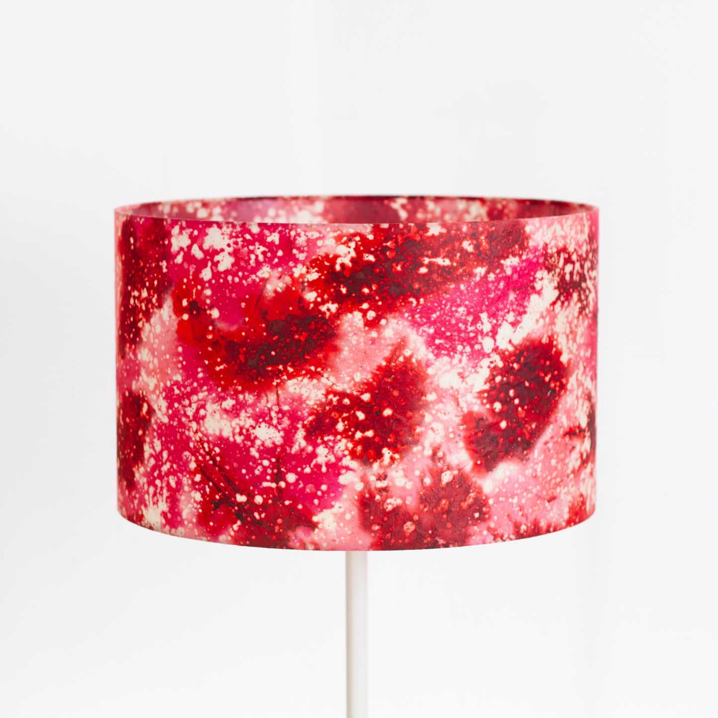Drum Lamp Shade - B115 ~ Batik Salt Lake, 40cm(d) x 25cm(h)